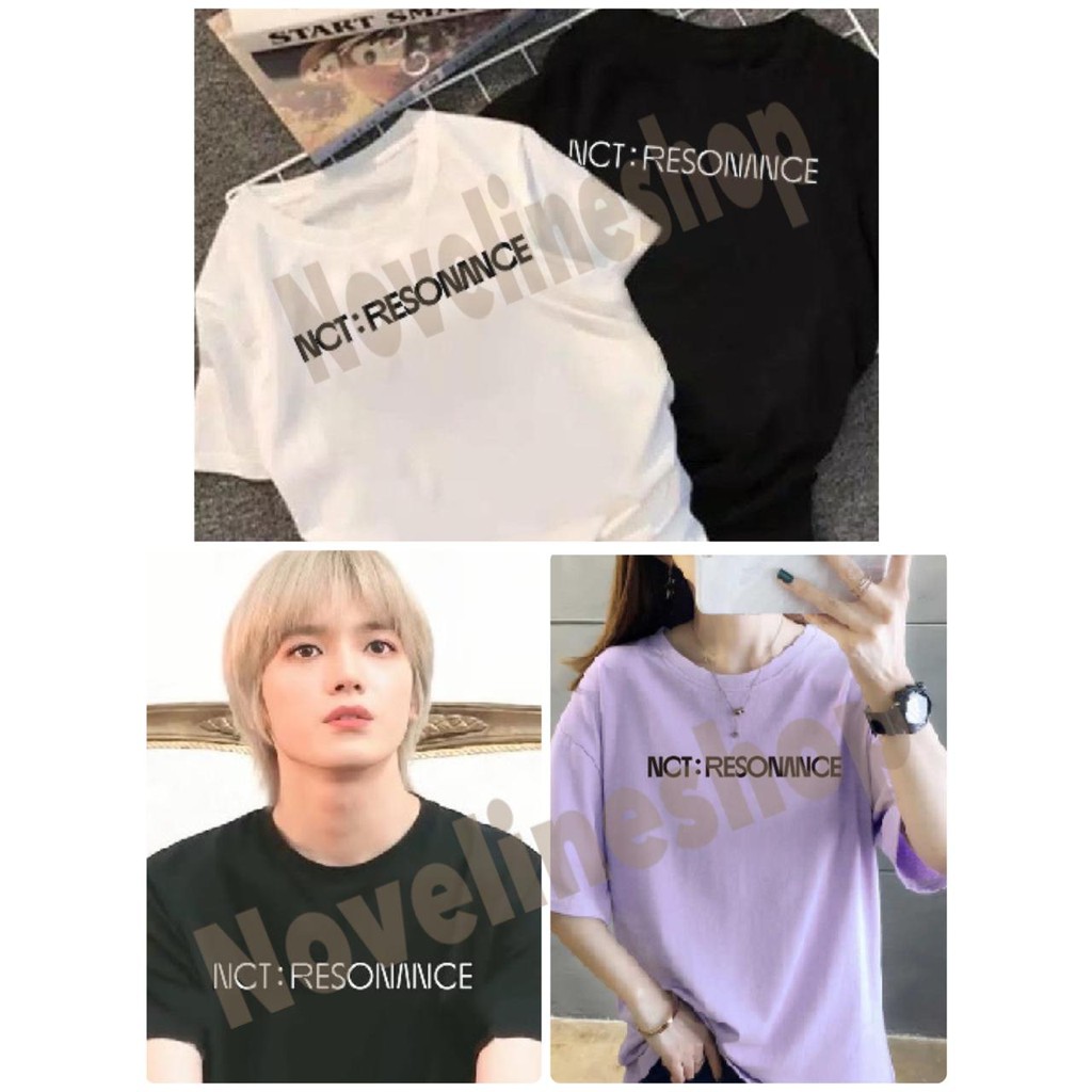 TSHIRT KAOS KPOP NCT RESONANCE JAEHYUN JAEMIN TAEYONG DOYOUNG MARK LEE LUCAS