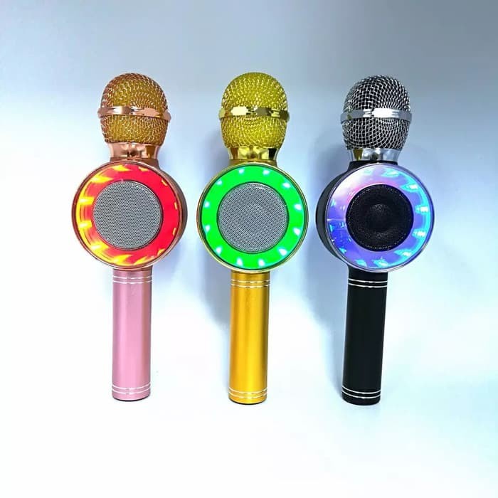 HANDPHONE & TABLET AKSESORIS HANDPHONE MIC KARAOKE BLUETOOTH WIRELESS WS668 HIGH QUALITY
