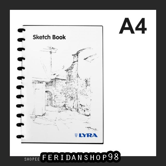 

BT738 BUKU SKETSA A4 BEST SKETCH BOOK LYRA BY FERIDANSHOP98