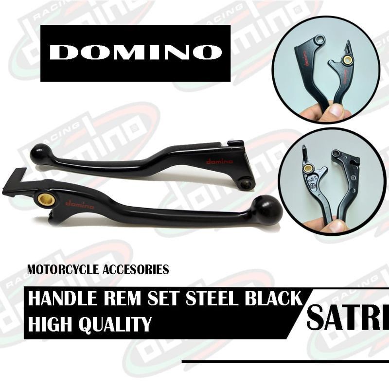 HANDLE REM SET STANDAR DOMINO FULL HITAM CROME BEAT ESP DELUXE VARIO OLD NEW 125 150 NMAX OLD NEW VIXION OLD NEW ADV SATRIA SCOOPY MIO SOPRTY MIO J GT