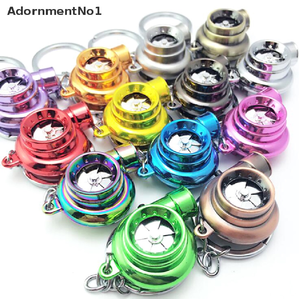 (AdornmentNo1) 1pc Gantungan Kunci Turbin Turbocharger Mini