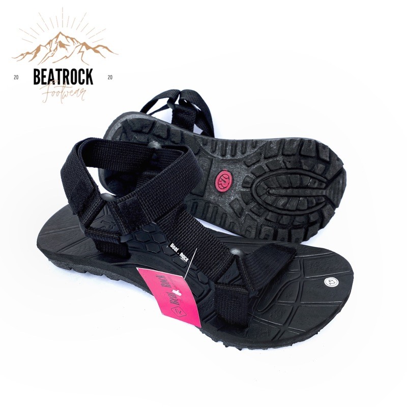 Sandal Gunung / Sandal Gunung Pria / Sandal Selop / Sandal Pria Murah / Sandal Gunung Outdoor Pria-Selop Hitam