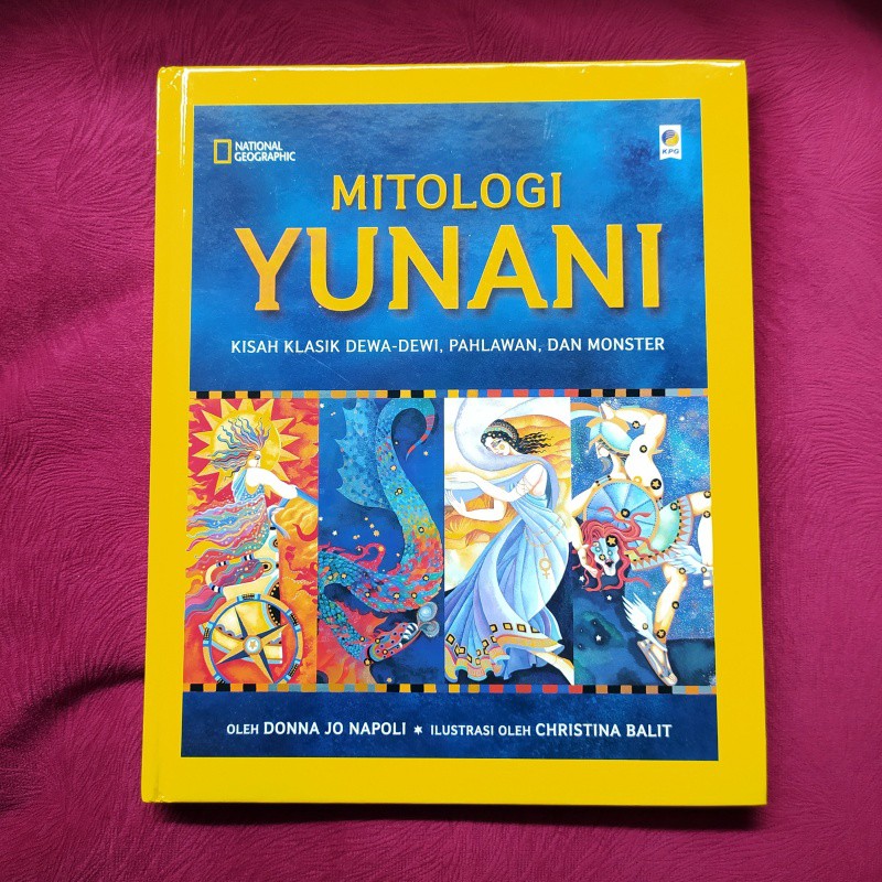 BARU Buku Anak National Geographic Mitologi Yunani Hardcover Donna Jo Napoli Murah