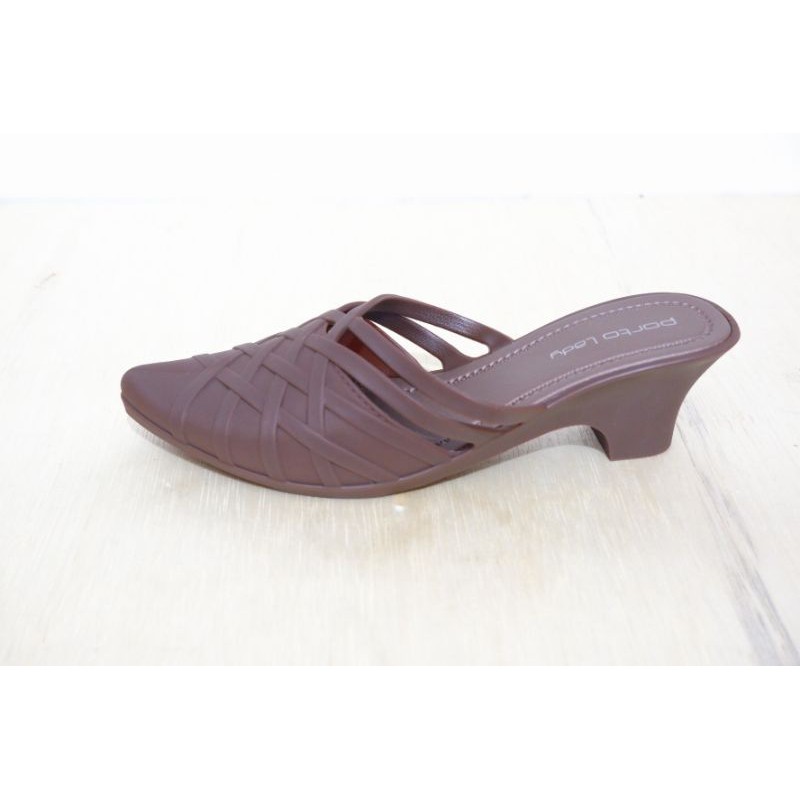 Sandal jelly wedges wanita termurah porto lady weges