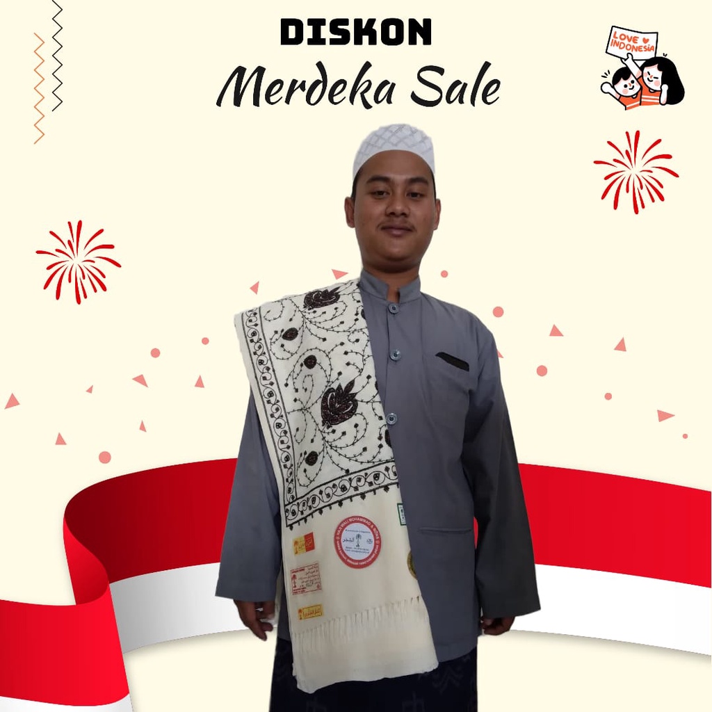 Sorban Kasmiri Premium - Rida Habib - Sorban Surban Habib - Terlaris