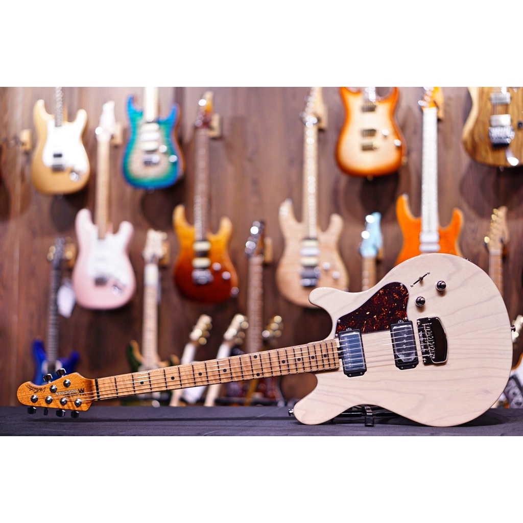 MusicMan James Valentine Trem - Trans Buttermilk G97609