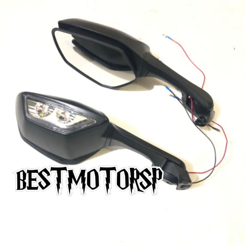 Spion Kawasaki ZX10R  Universal Motor Ninja 250 ZX636 CBR 250 RR CBR 150 R15 R25 Nmax Xmax Dll