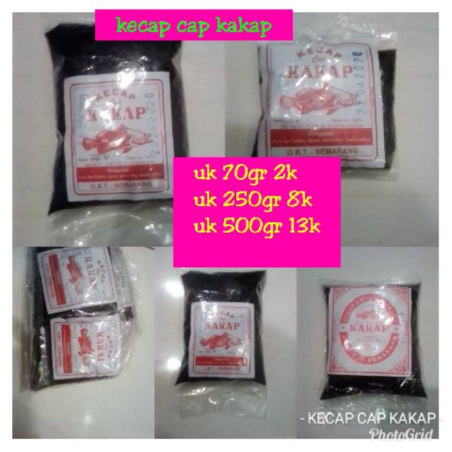 

Kecap Cap Kakap 500gr