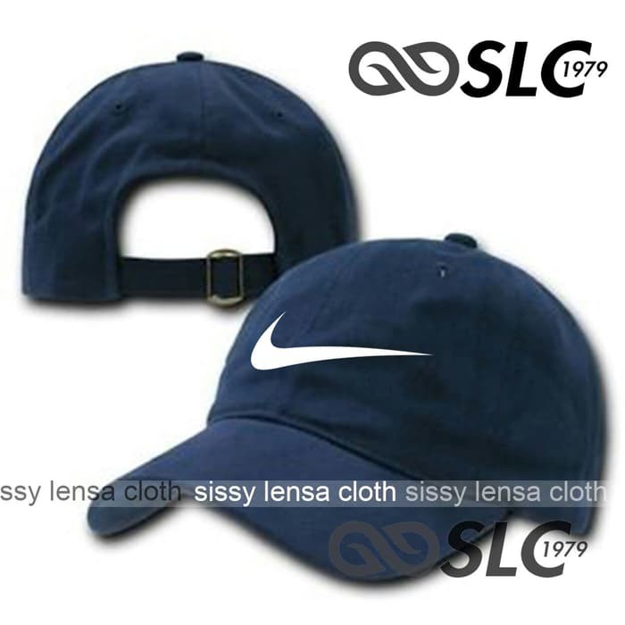 Hrcn Polo Cap Man Polo Caps Topi Pria Distro Berkualitas Original MP520 Topi Baseball  Biru Navy E