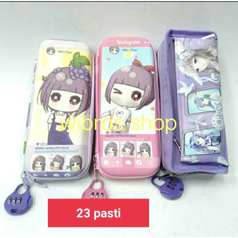 

kotak pensil gembok345/341