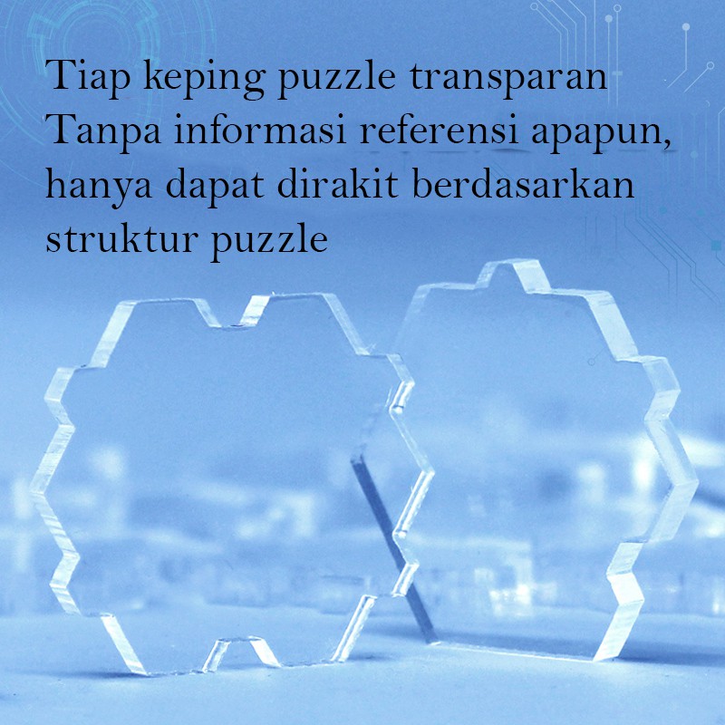 Impossible Puzzle Jingsaw Akrilik SUO Mainan tersulit