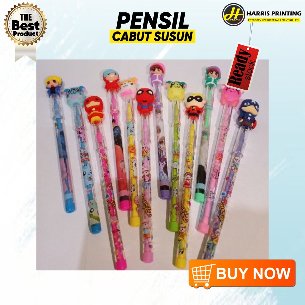 

Pensil Cabut Susun