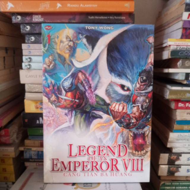 BUKU ORIGINAL LEGEND OF AN EMPEROR VIII CANG TIAN BA HUANG 1