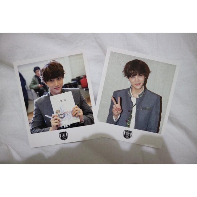 [EXO] Official Polaroid XOXO White Version - Kai / Jongin Photocard PC Postcard