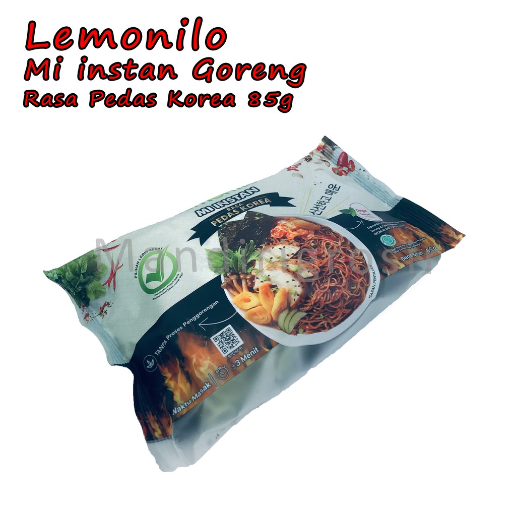 Mi goreng * Rasa Pedas Korea * Mi instan Goreng * 85g