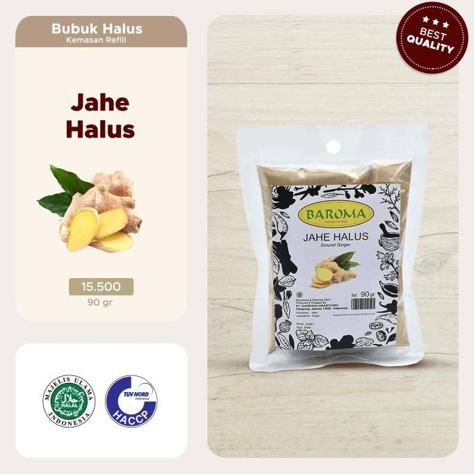 

bumbu Baroma Jahe Halus Bumbu Masak [90 g] Refill