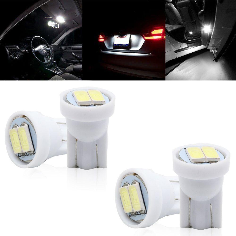 Populer 4Pcs Lampu Plat Nomor 4Pcs Bohlam Lampu 2SMD 563012v COB Dome Map