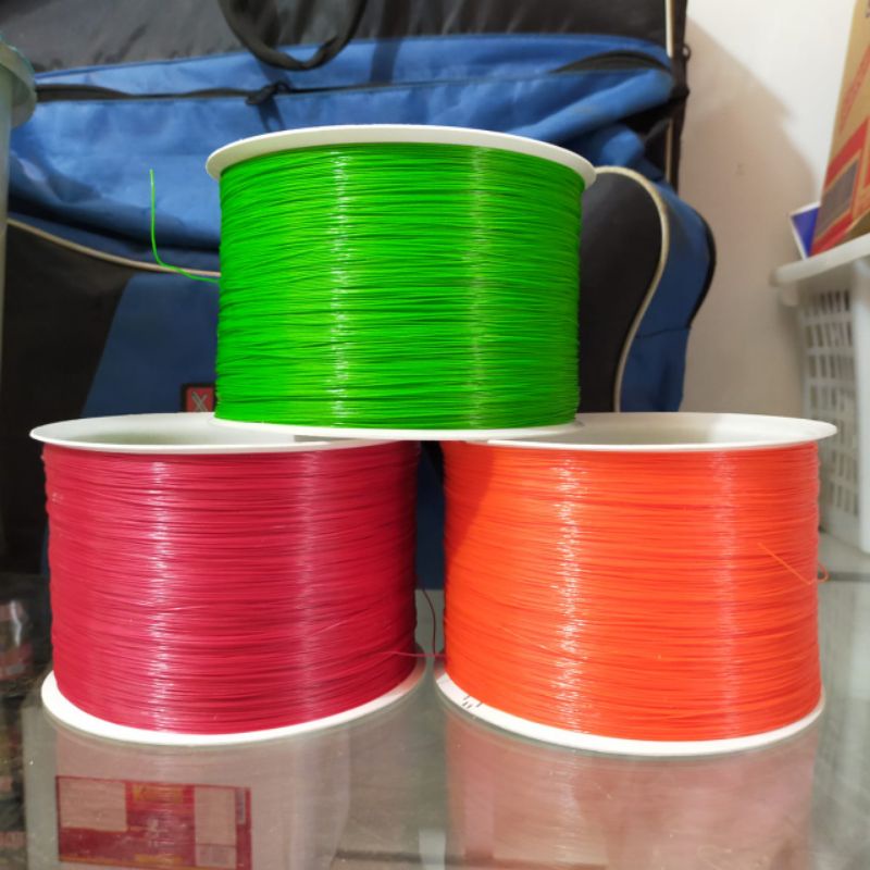 Bladu Layangan + Benang Kenur Marlin 0.50 | Gulungan Layangan 0 50 | 050