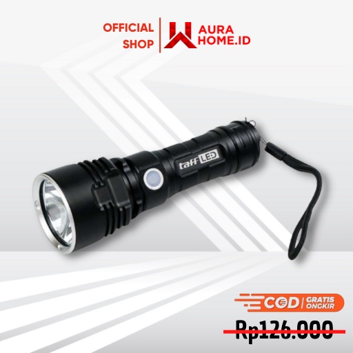 Senter LED USB Rechargeable XLM-L2 25W 1000 Lumens / Senter LED Cas Charger Listrik Sorot Super Tera