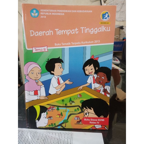 buku tematik kelas 4 SD. tema 6,7,89 semester 2 kurikulum 2013