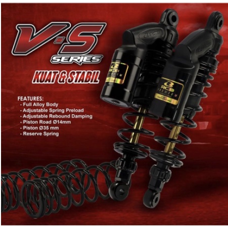 Shockbreaker RCB V-S Series Yamaha Nmax New Old Aerox 305mm 330mm PNP Original  Shock RCB NMAX Aerox