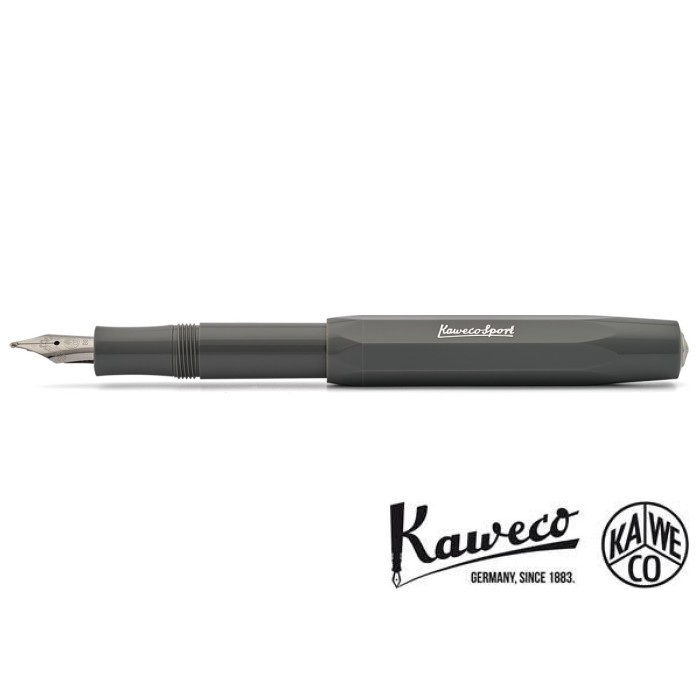 

KAWECO Sport SKY Fountain Pen# Pilot Metropolitan TWSBI Iroshizuku - Grey, Extra Fine promo