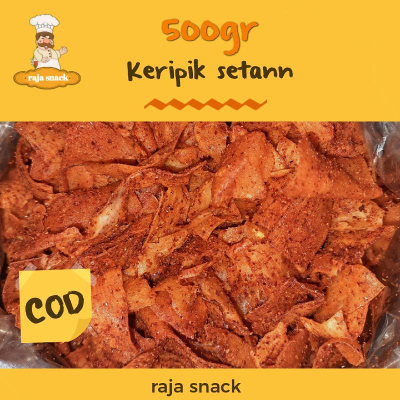 

keripik singkong/kripset 500gr raja snack