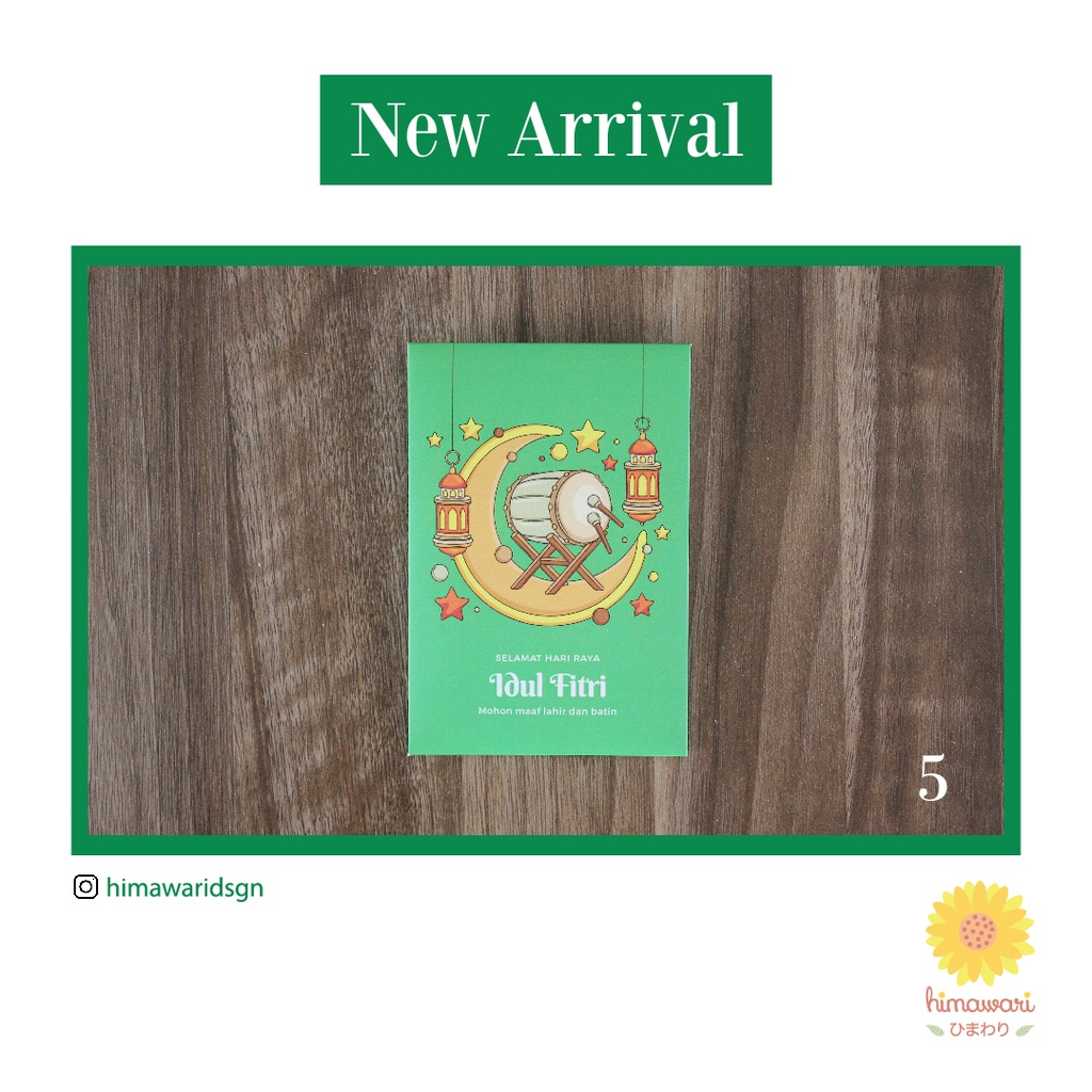 

Amplop Lebaran Idul Fitri ukuran kecil (laminasi doff) isi 3 pcs - Motif 5