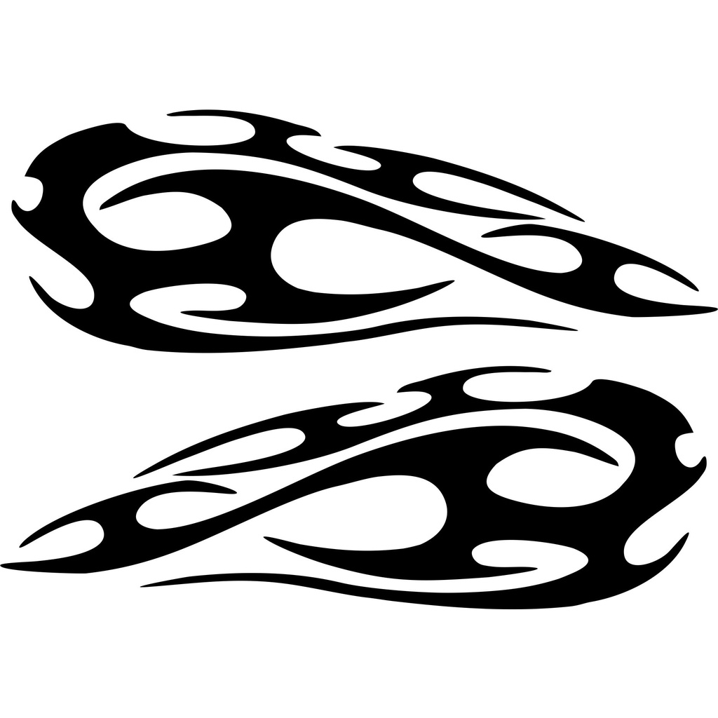 Stiker Cutting 1set lencana api tangki motor RX king Vixion Harley dll