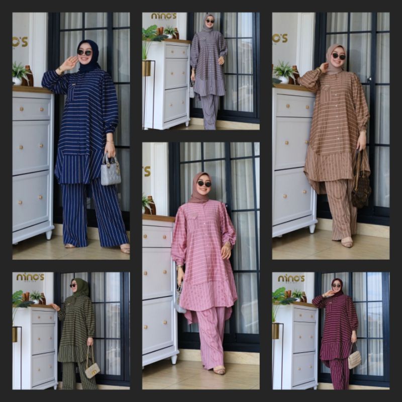 NINO'S Design (One Set Tunik & Celana)