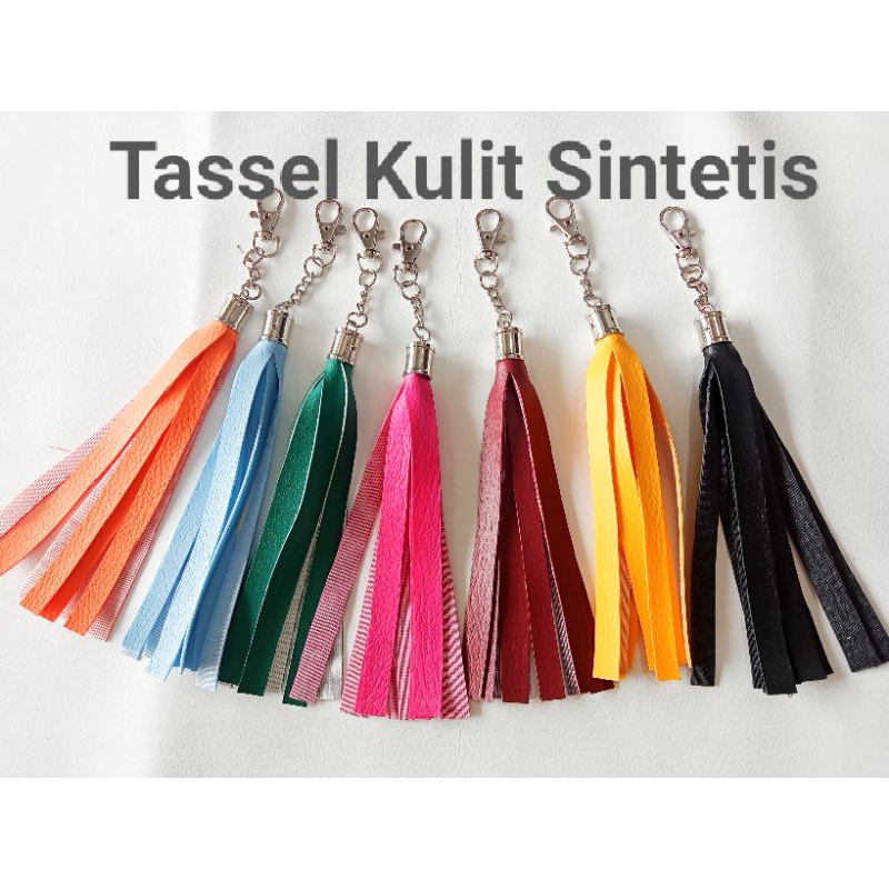 Tassel Kulit Sintetis High Quality accesories Tas Rumbai