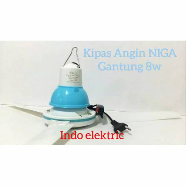 MINIFAN NIGA/HELIFAN/KIPAS GANTUNG/KIPAS BALING BALING NIGA 8W