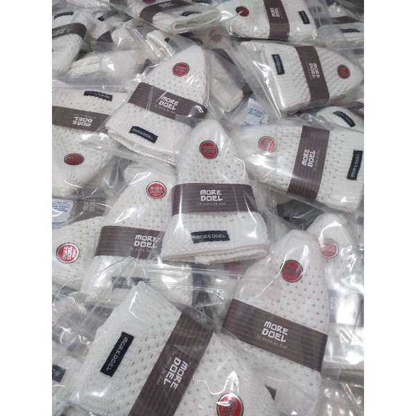 MOREDOEL - Kopiah Peci Sholat Peci Rajut Sahal Elastis dan Nyaman dipakai Cocok untuk Souvenir Tahlilan dan Syukuran