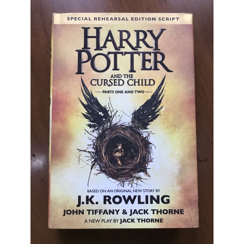 Novel Import Harry Potter and The Cursed Child by J.K. Rowling [Bekas/Preloved] English Inggris