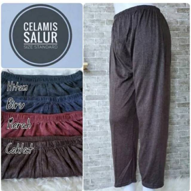 CELANA GAMIS SALUR ATAU CELMIS SILMA/KULOT PANJANG/CELANA KOLOR WANITA