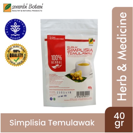 

Simplisia Temulawak 40gr Healthy & Natural Produk