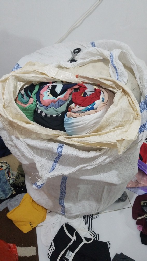 (gojek) Keranjang Baju Pakaian Plastik Pajero