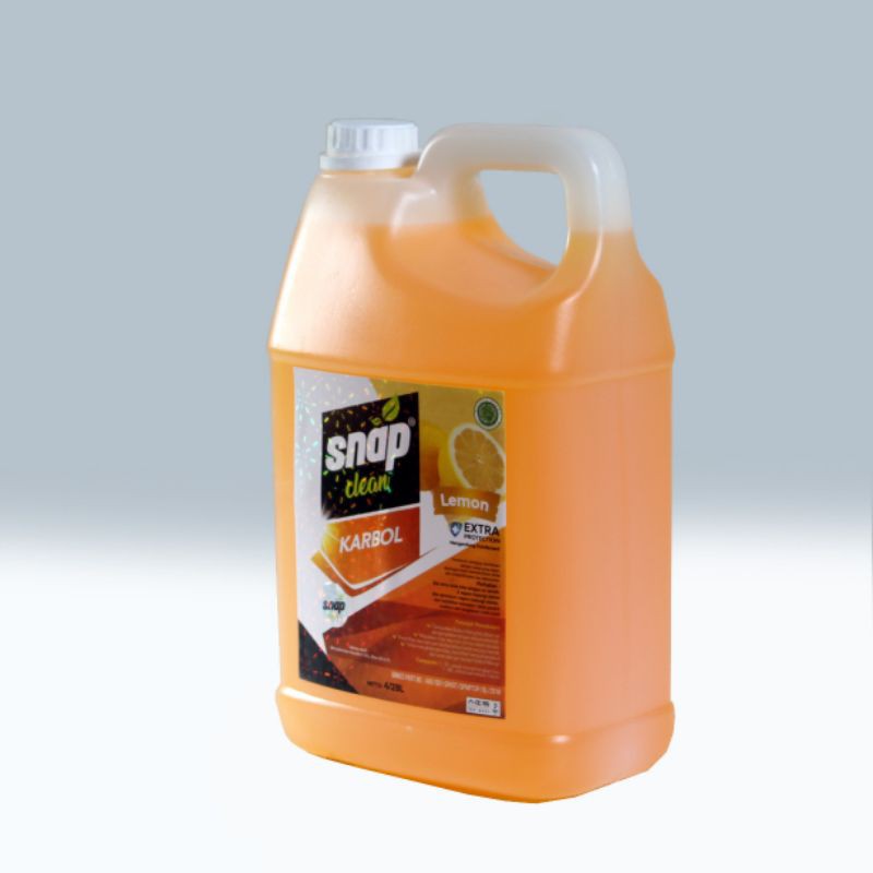 Snap clean - karbol lemon 4L (ojol)