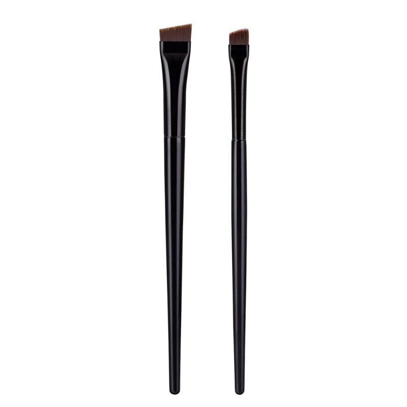 Ultra thin flat brush eyeliner eyebrow brush kuas eyeliner/brow