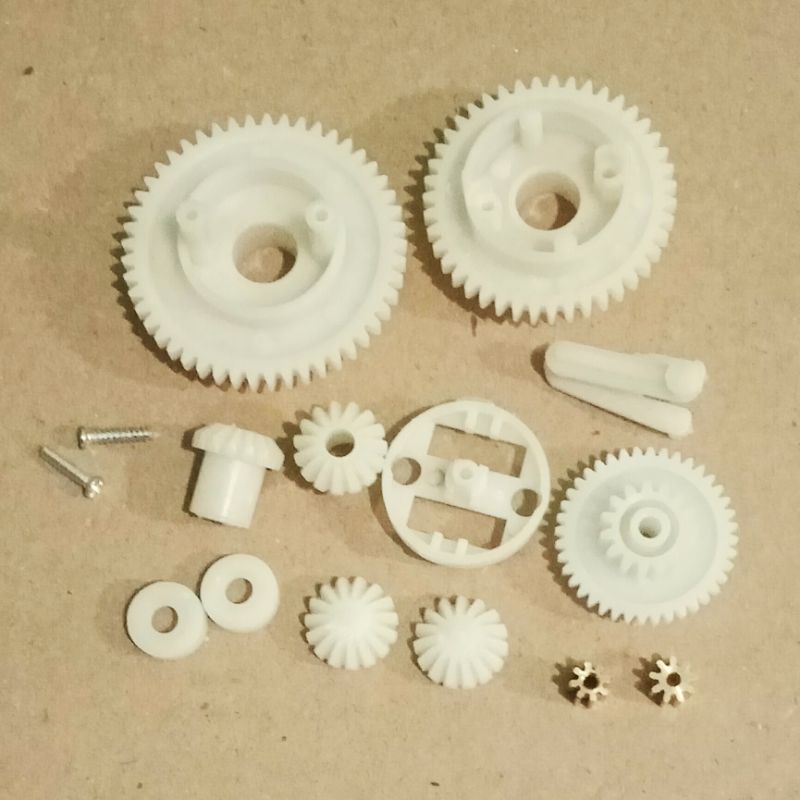 Gear Dual Speed RC QD 2WD skala 1:10 Hex 6