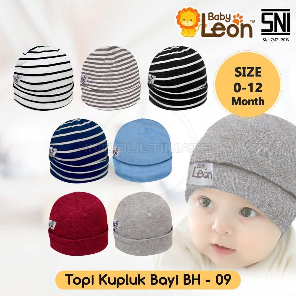 Topi Bayi Topi Kupluk Bayi BH-09 Topi Bayi Baru lahir Topi Bayi Laki Laki Topi Bayi Cowok Cewek