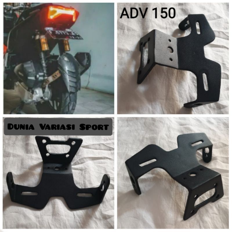 Tail tidy honda ADV 150 dudukan breket plat nomor belakang