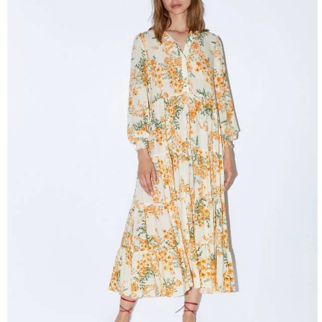 Dress Zara Ava Charming Premium Platinum Fashion Mall Import Bangkok