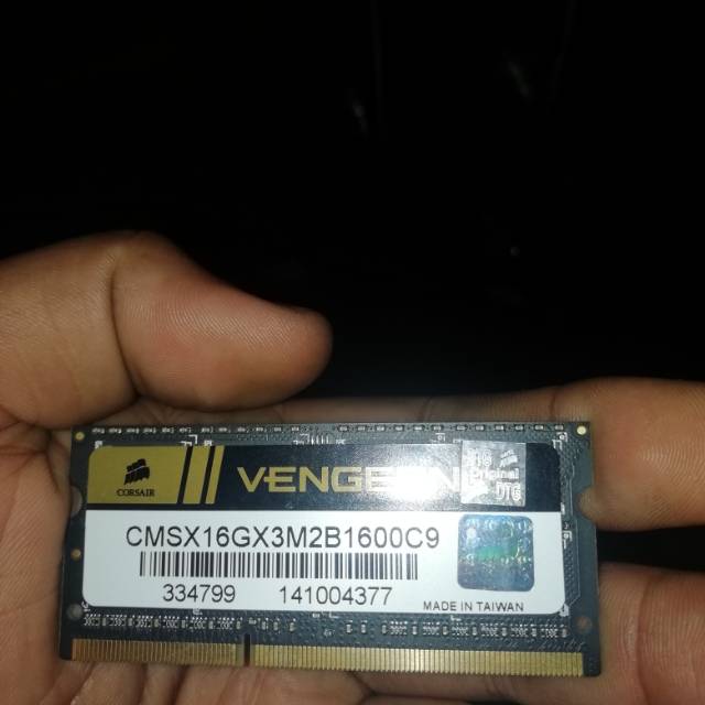 Ram sodimm corsair ddr3 16gb