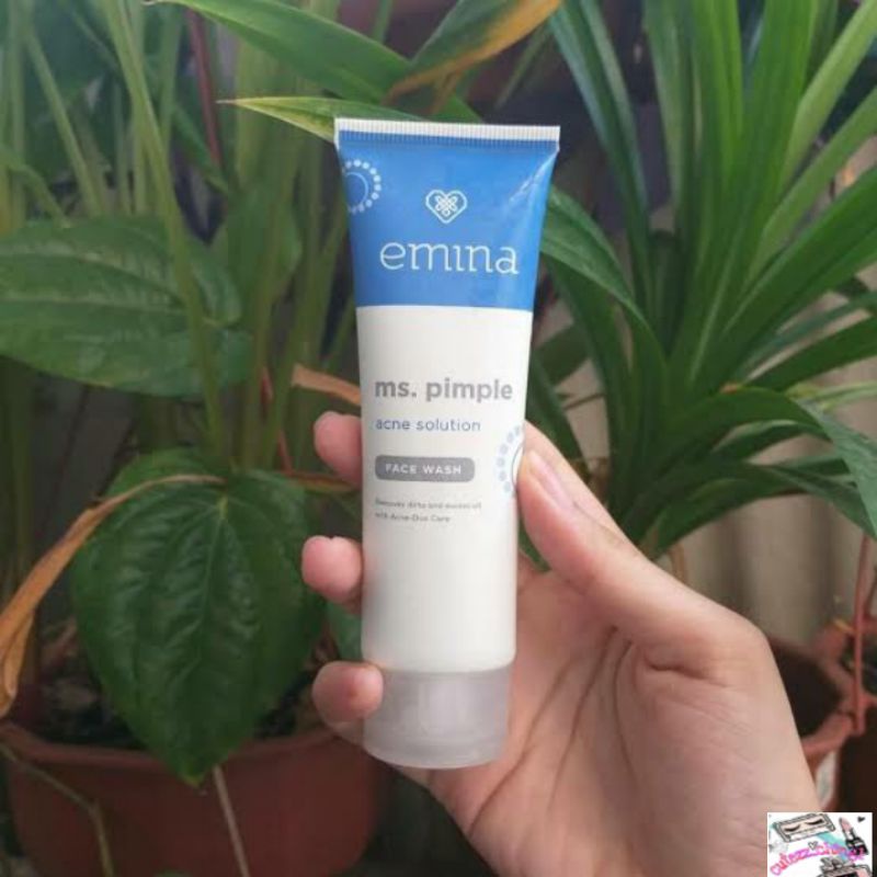☃ Cutezz_ Ching1☃Emina Ms.Pimple Acne Solution Face Wash 50ml