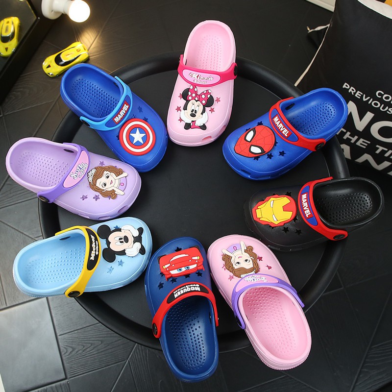 TrioGallery TG1352 Sandal Karet Anak Motif Marvel Car TrioGallery TG1352 Sandal Karet Anak Motif Marvel Car