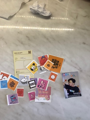 Bt21 X Monopoly Deco Sticker Mang Sharing Set Bts (ready Stock)