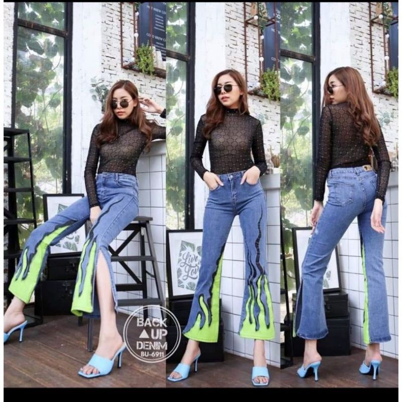jeans cutbray backup import bangkok