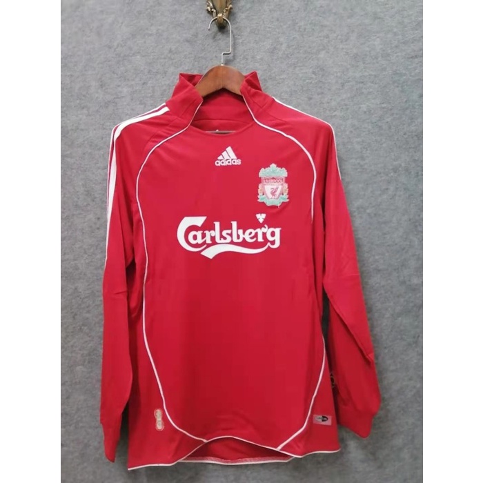Jersey Retro Liverpool Home 2006/07 Lengan Panjang