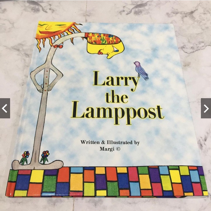 Larry the lampost Hardcover buku cerita anak tentang teman pertemanan storybook story book english b